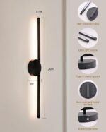 Wireless Wall Sconces Set of 2 - Image 2
